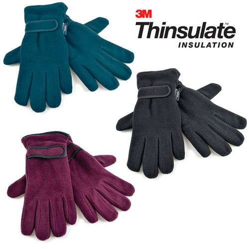 Ladies Thinsulate Fleece Gloves