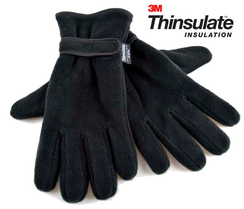 Mens Thinsulate Fleece Gloves