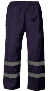 Hi Vis waterproof over trousers. In various colours