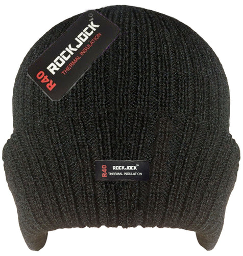 Thick Ribbed Thermal Hat