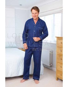 Mens Summer Poly Cotton Pyjamas